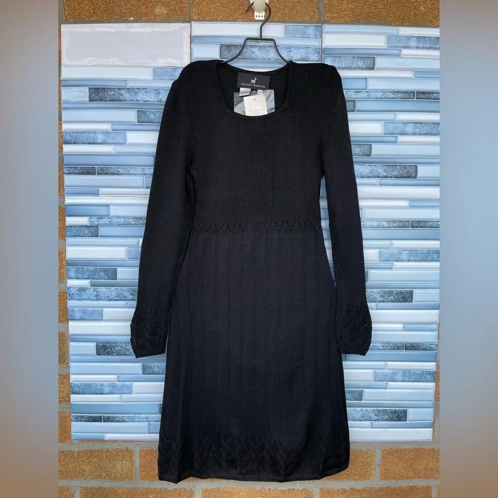 Peruvian connection pima cotton dress xs